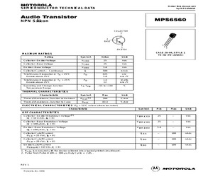 MPS6560/D.pdf