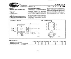 CY7C167A-15DC.pdf