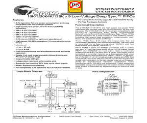 CY7C4261V-15JIT.pdf