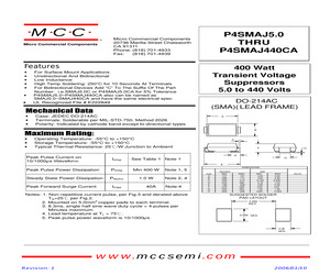 P4SMAJ100CP.pdf