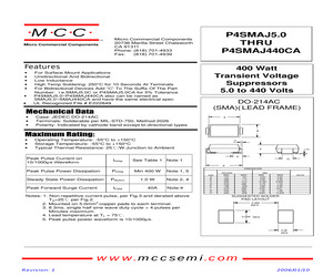 P4SMAJ130CP.pdf