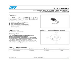 STF10N65K3.pdf