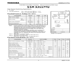SSM3J117TU(TE85L).pdf