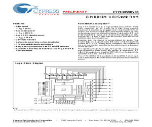 CY7C1059DV33-10BAXI.pdf