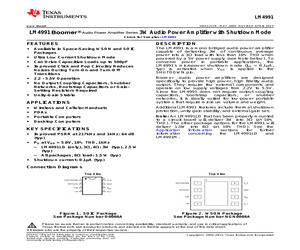 LM4991LDX/NOPB.pdf