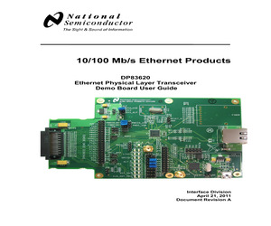 DP83620-EVK/NOPB.pdf