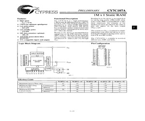 CY7C107AL-12VCR.pdf