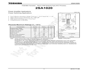 2SA1020-Y(TE6,F,M).pdf