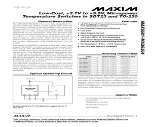 MAX6501UKP105+.pdf