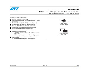M25P40-VMN6TPSO.pdf