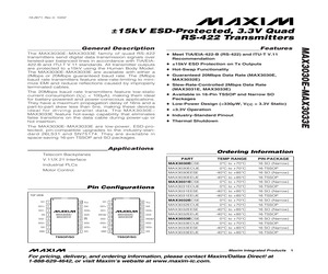 MAX3033ECUE+T.pdf