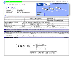 CA-301 10.0000M-C:PBFREE.pdf