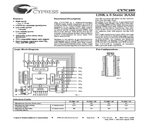 CY7C109-25PC.pdf