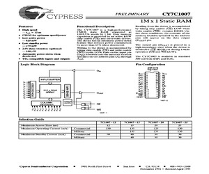 CY7C1007-20DMB.pdf