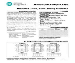 MAX393CUE+.pdf