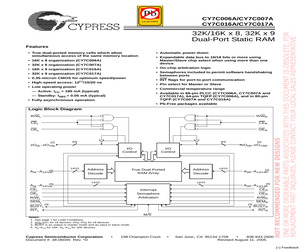 CY7C006A-12AC.pdf