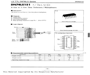 DN74LS151P.pdf