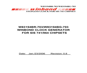 W83194BG-703.pdf