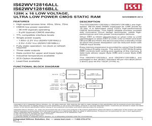 IS62WV12816ALL-70BI.pdf