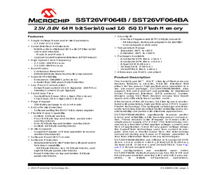 SST26VF064BT-104I/MF.pdf