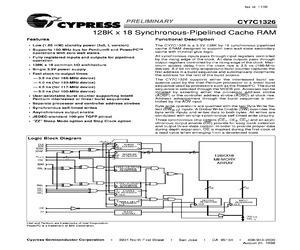 CY7C1326L-117AC.pdf