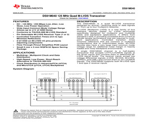 DS91M040TSQ/NOPB.pdf