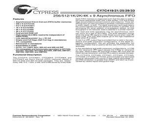 CY7C421-15ACT.pdf