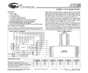 CY7C109-10VC.pdf