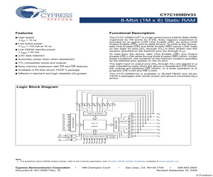 CY7C1059DV33-10ZSXI.pdf