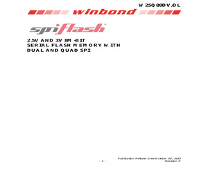 W25Q80DVSNIG/TUBE.pdf