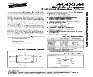 MAX295CSA.pdf