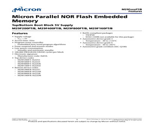 M29F800FT55M3F2 TR.pdf