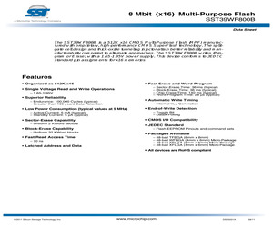 SST39WF800B-70-4C-B3KE.pdf