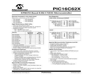 PIC16LC620A-20E/JW.pdf