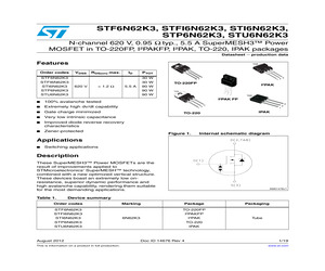 STFI6N62K3.pdf