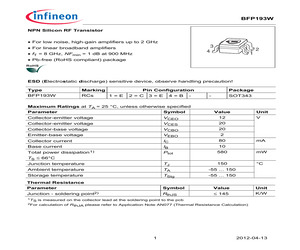 BFP193WH6327XT.pdf