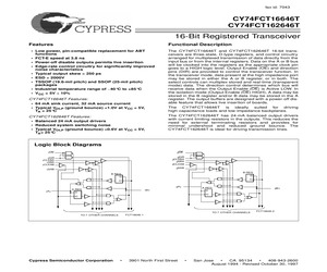 CY74FCT16646ATPAC.pdf