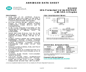 DS2432X-S+.pdf