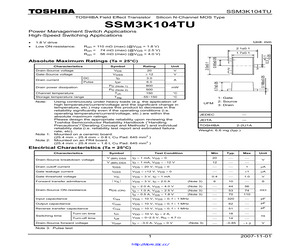 SSM3K104TU.pdf