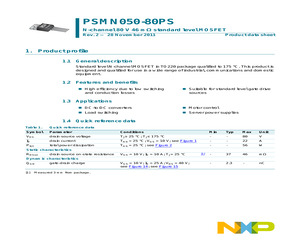 PSMN050-80PS,127