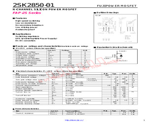 2SK2850-01.pdf