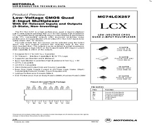 MC74LCX257M.pdf