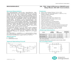 MAX5090AATE/V+T.pdf