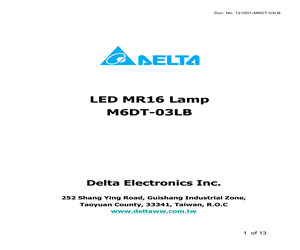 M6DT-03LBFWDM6DT-03LBFWD.pdf