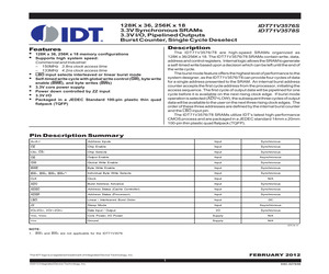 IDT71V3576YS133PFG8.pdf