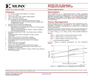 XC95144-10PQ100I.pdf