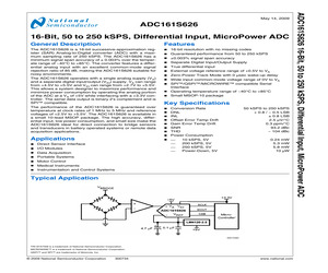 ADC161S626CIMMX/NOPB.pdf