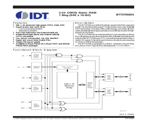 IDT71T016SA12PH8.pdf