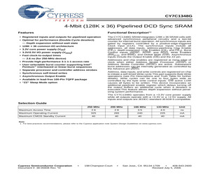 CY7C1348G-250AXI.pdf