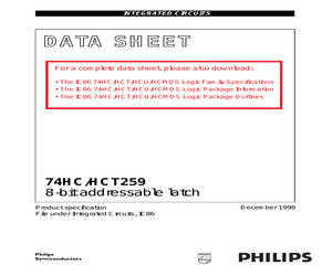 74HC259DB,118.pdf